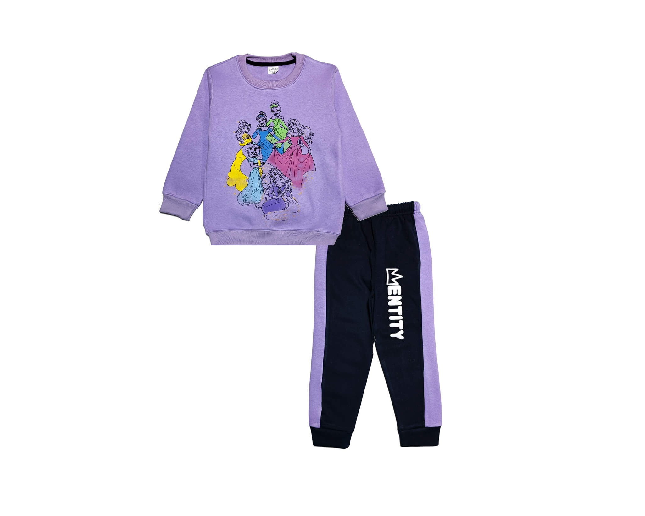 Entity Dolls Fleece Tracksuit - Soft purple &amp; Black