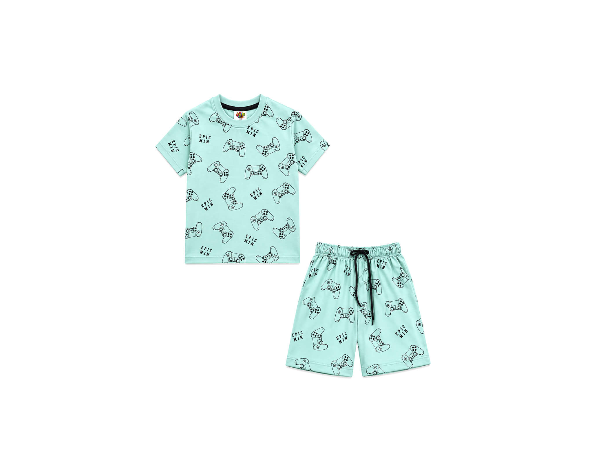 EpicMinAllOverPrintedTeeShirt_Short-LightGreen