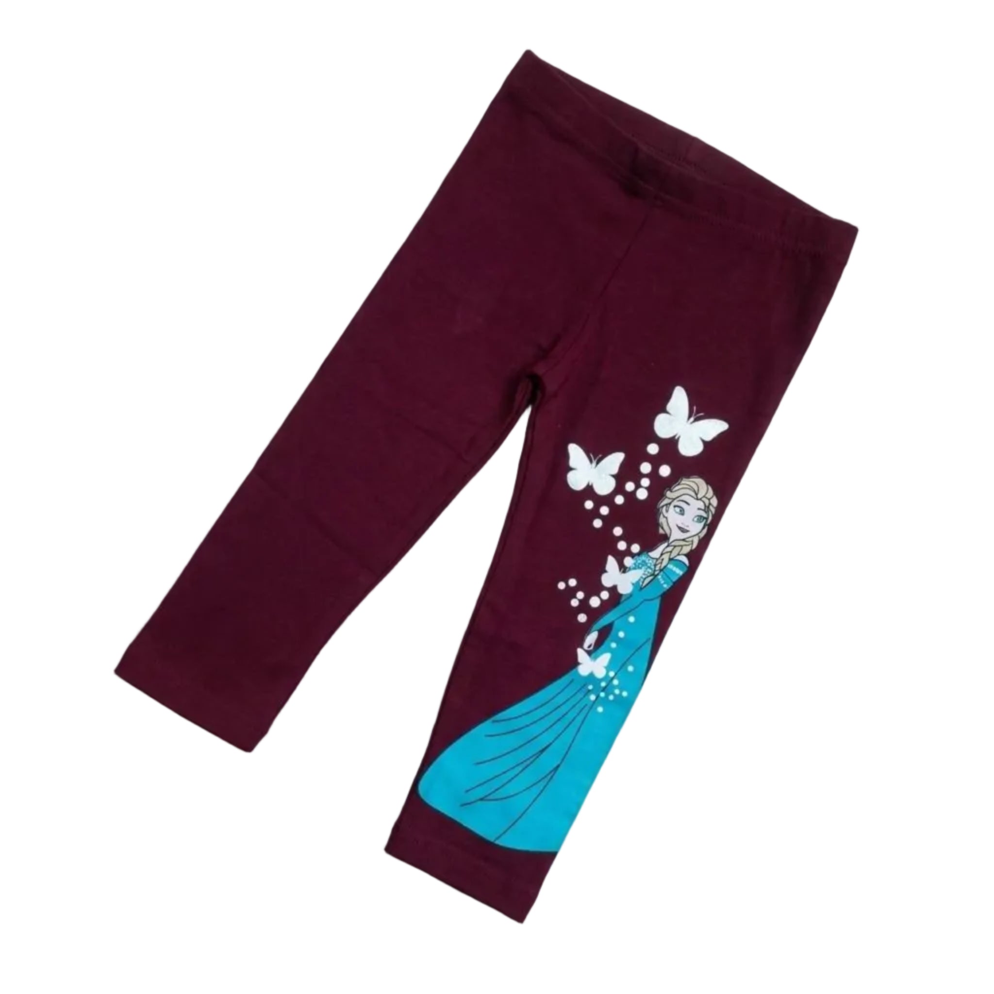 Ferozen With Butterfly Tights - Mahroon