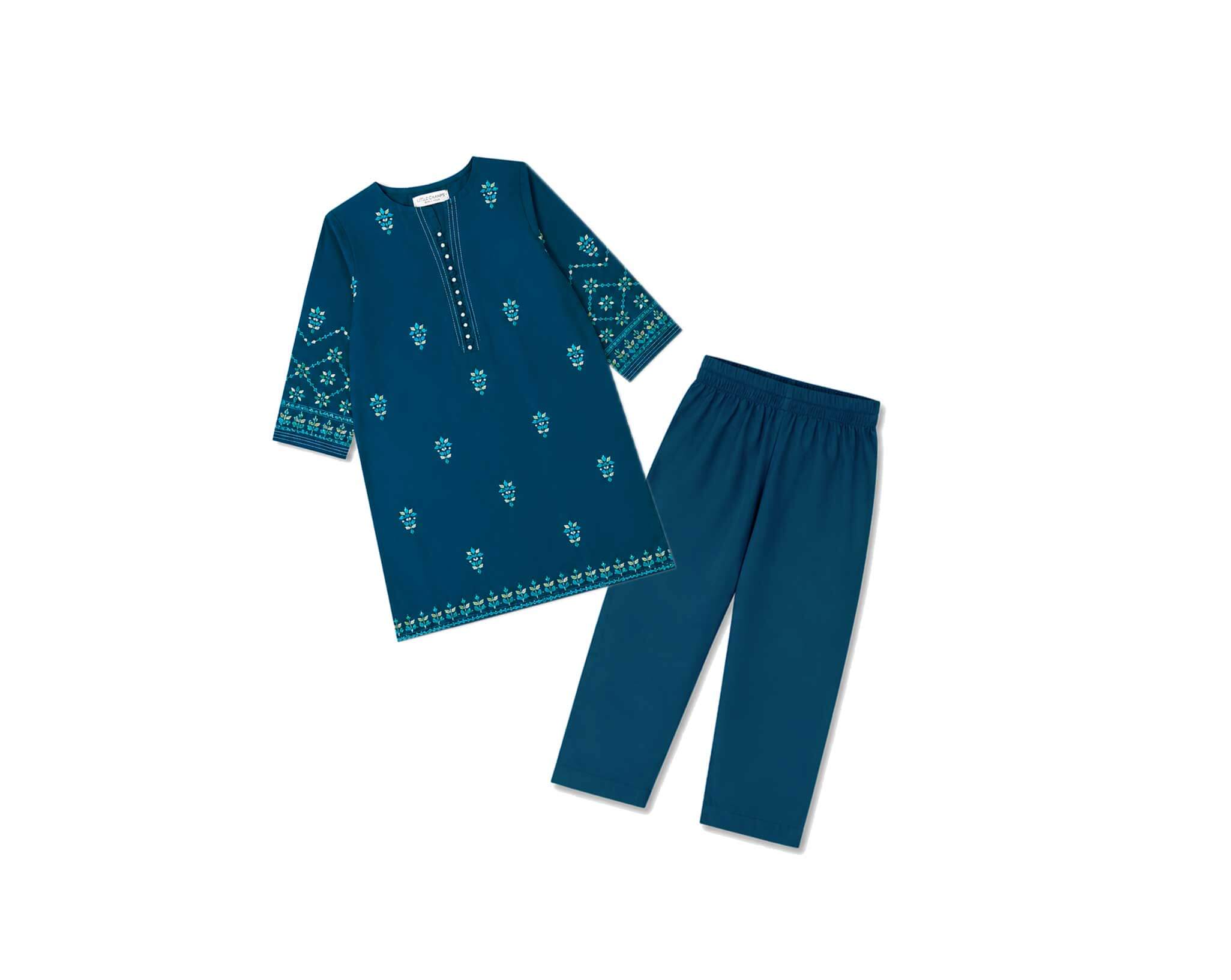 FestivePremiumEmbroideryKurta_Trouser-Zinc_1