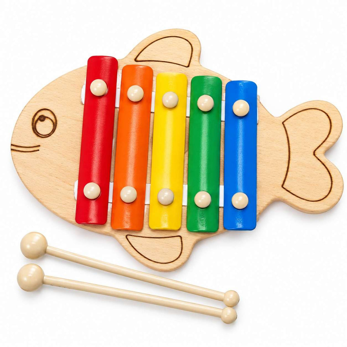 Fish Shape Xylophone Toy