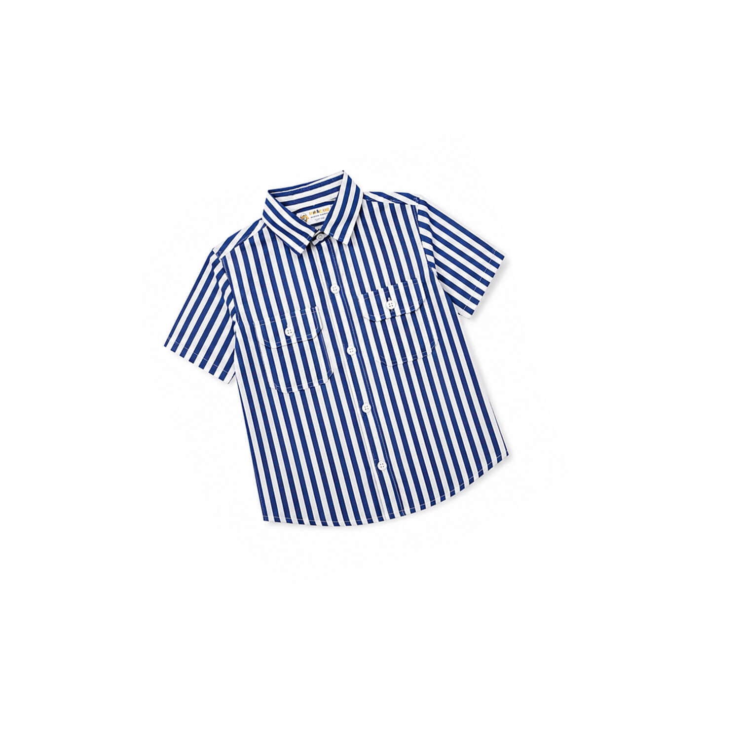 FrontPocketsWhite_BlueStripsCasualShirt-White_1