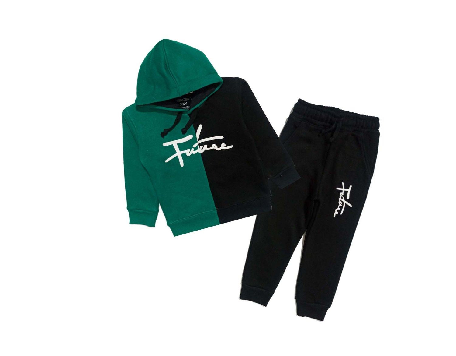 Future Classic Penal Tracsuit - Green & Black-1