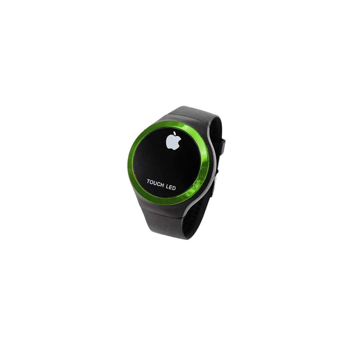 Green Ring Silicon starp Digital watch