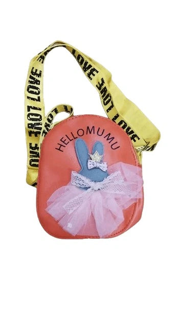 Hello Mumu Love Strip Kids Purse