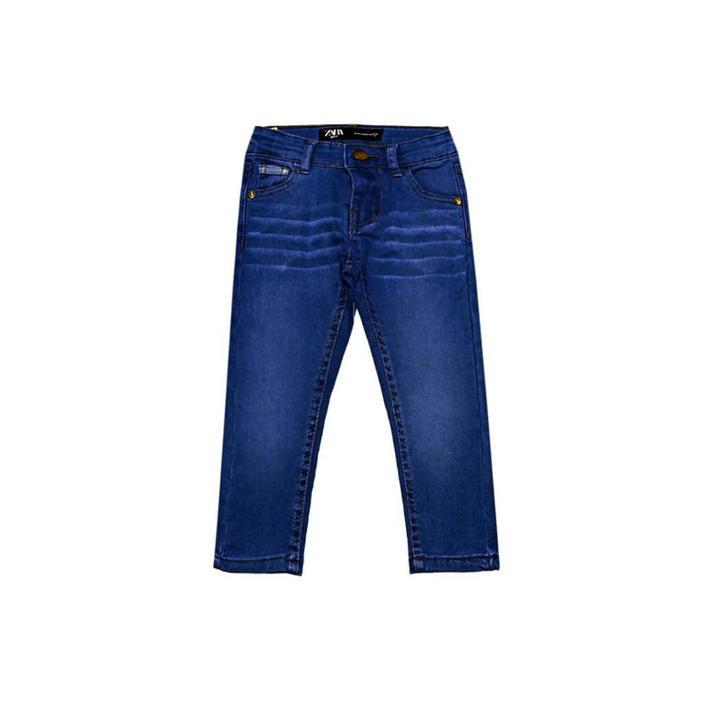 HiFi Straight Fit Strech Jeans - Dark Blue