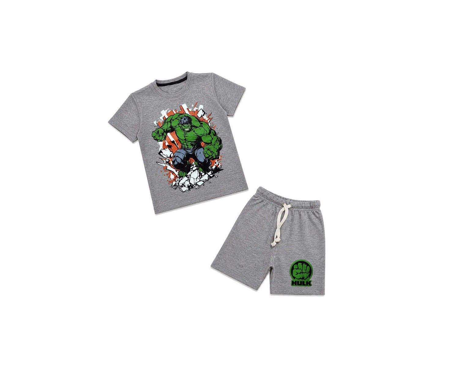 HulkLogoPrintedTeeShirt_Short-HeatherGray_1