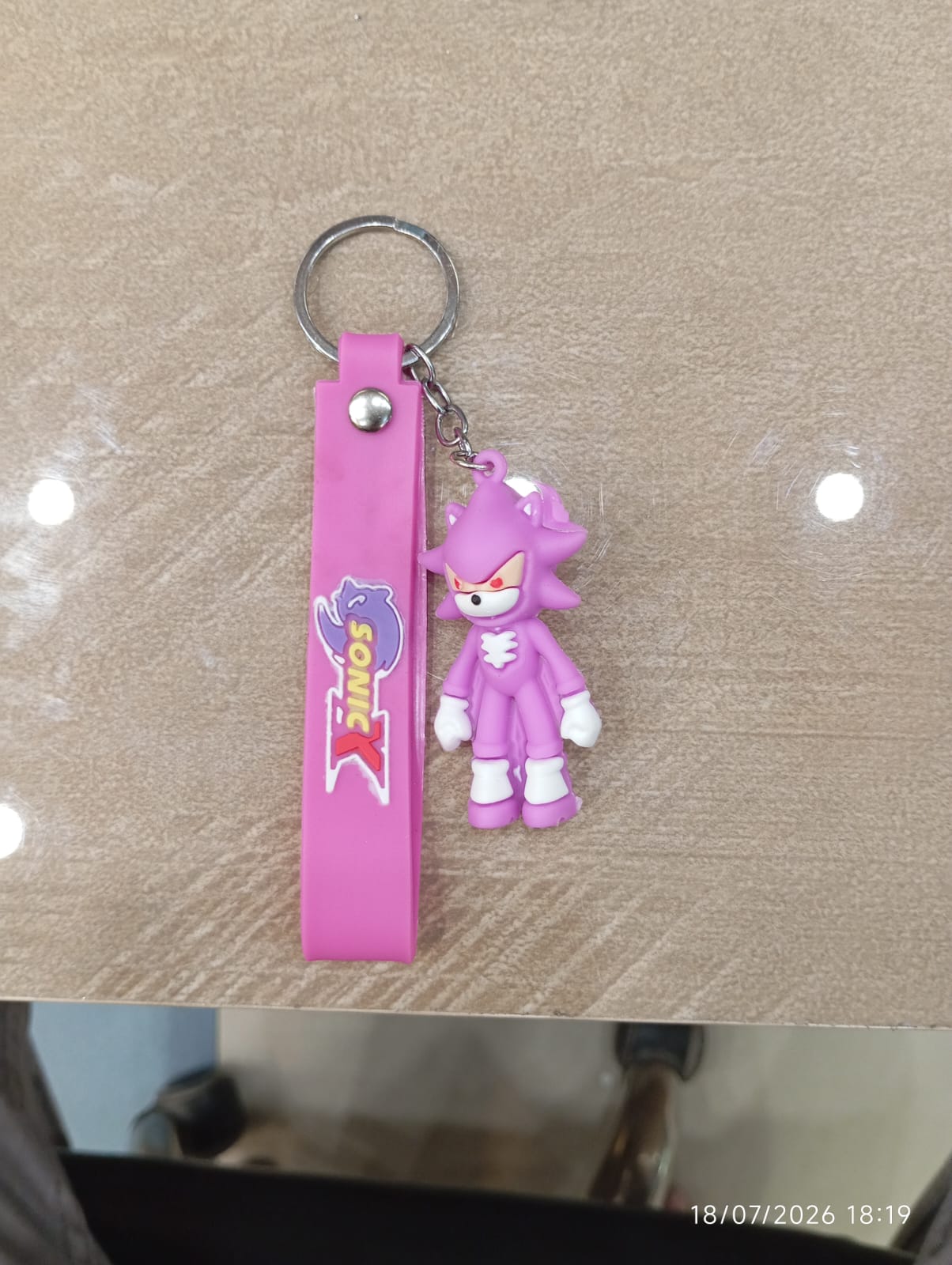 Character Sonic Key Chain