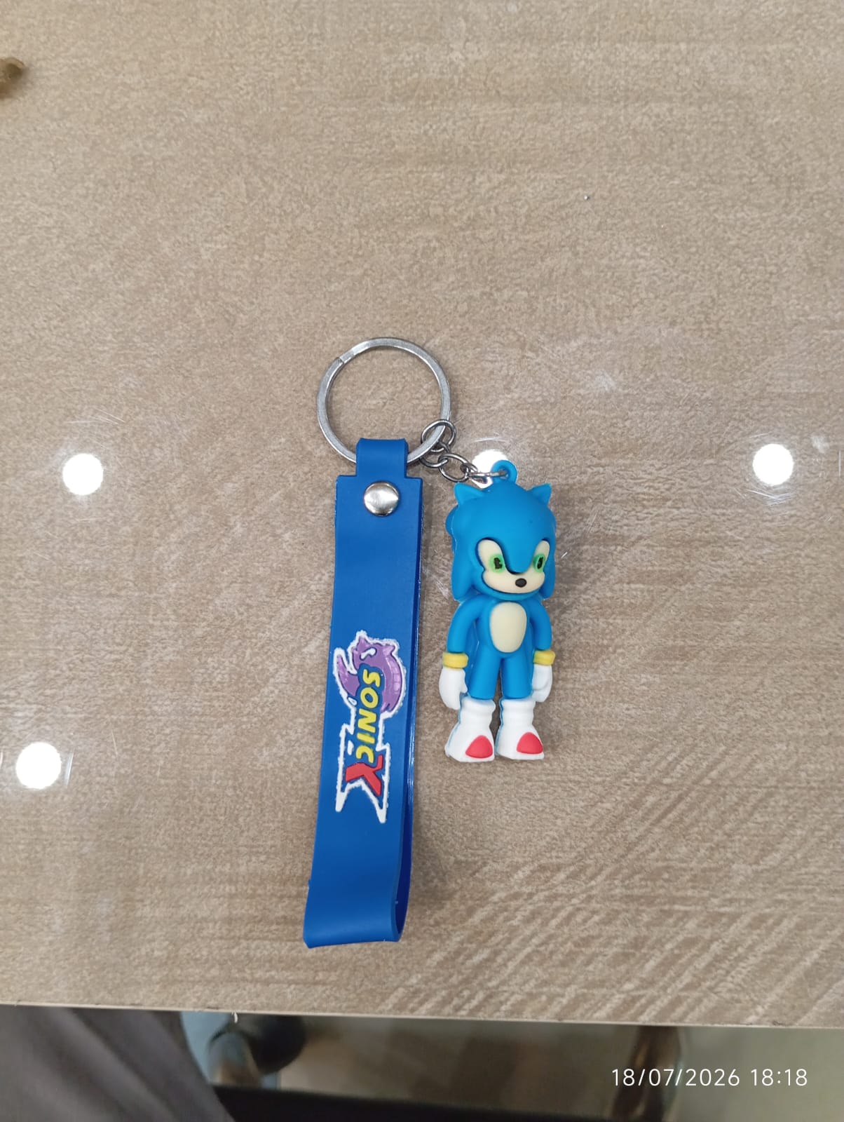 Character Sonic Key Chain