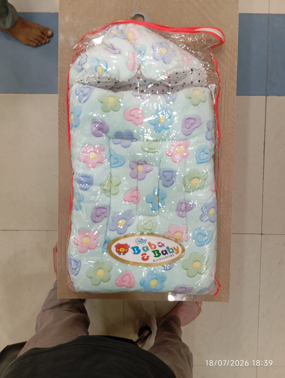 Baby Carry Bag - Blue