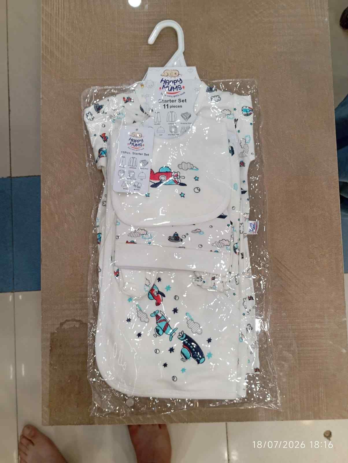 Cloud Rocket - New Born Baby Set 11 pcs