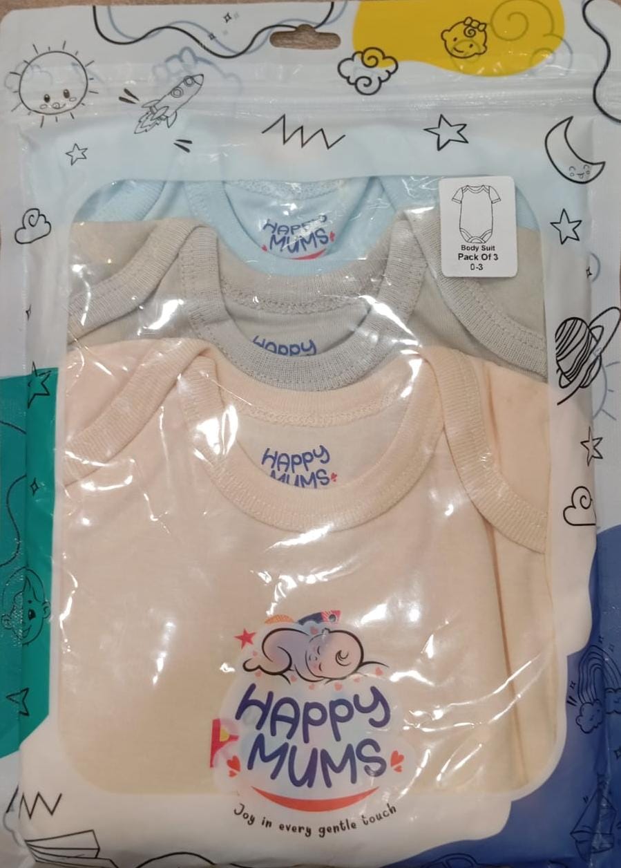 Baby Body Suit Set Pack Of 3