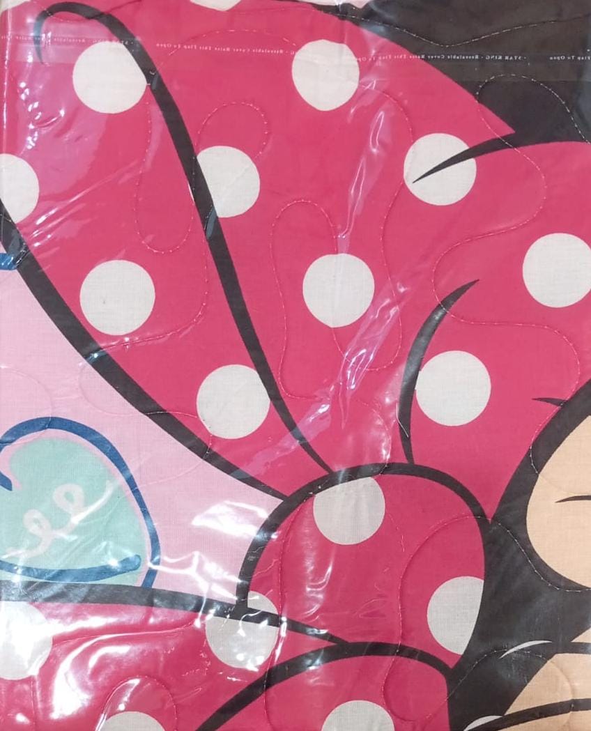 Pink Polka Dot Bow Diaper Changing Sheet