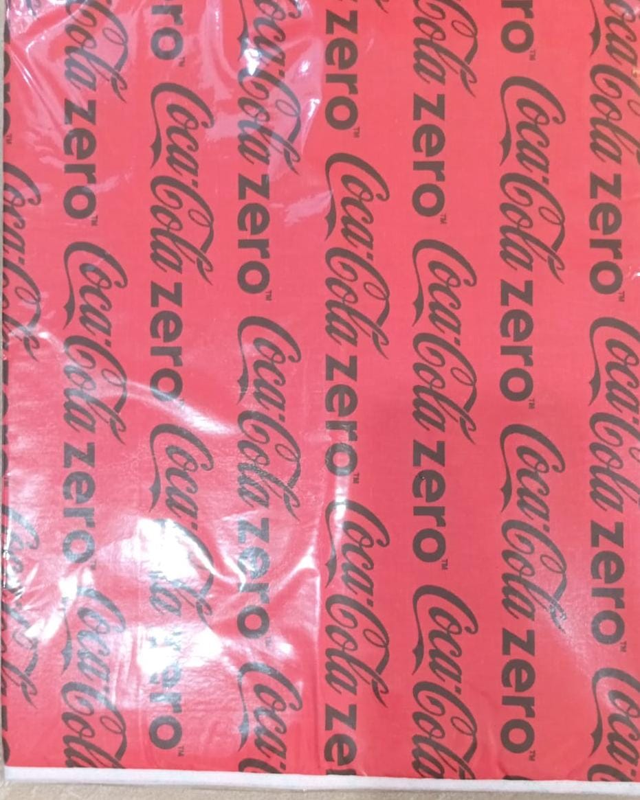 Red Striped Diaper Changing Sheet