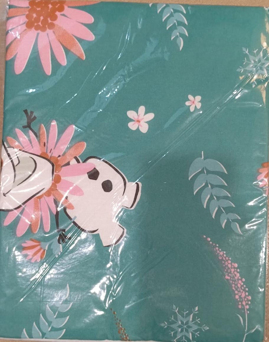 Dark Floral Blossom Diaper Changing Sheet