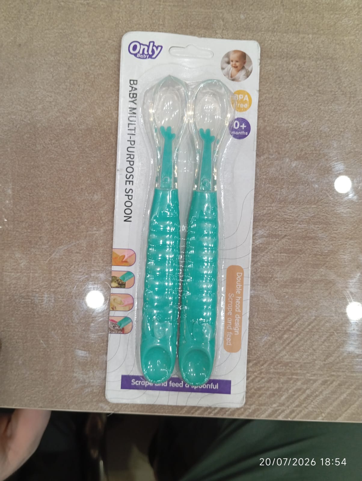 Baby Feeding Spoon with Easy Grip