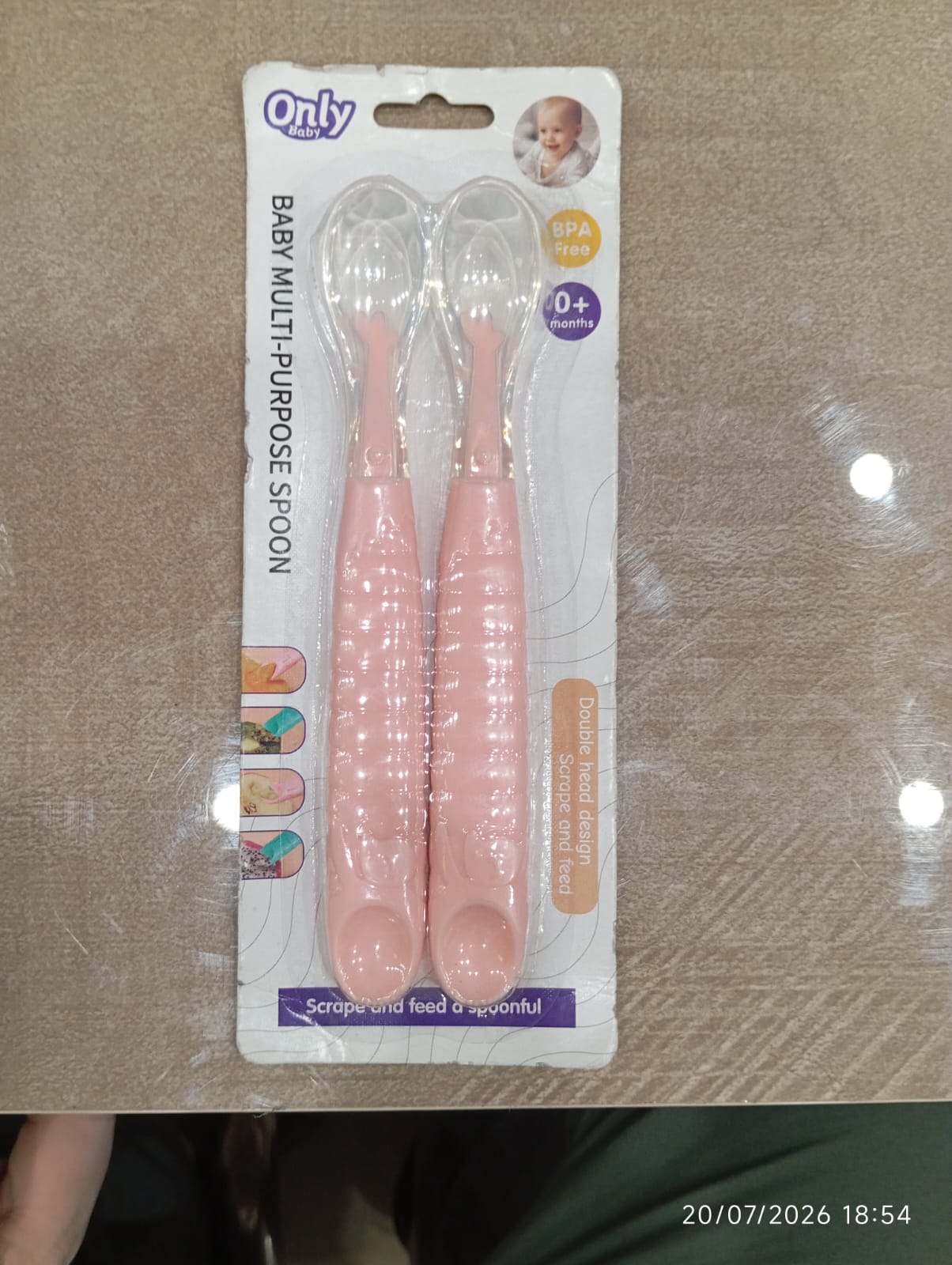 Baby Feeding Spoon with Easy Grip