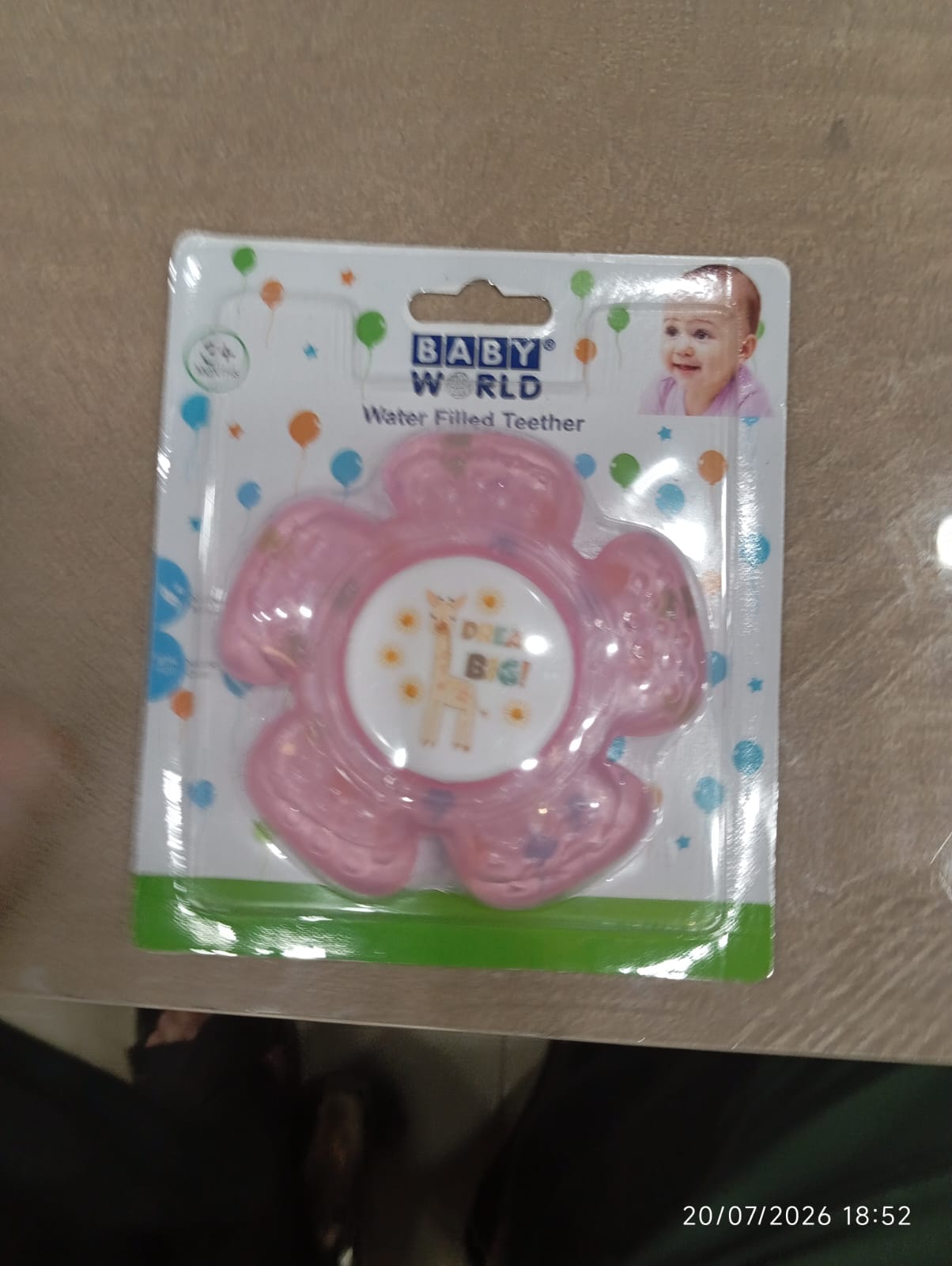 Textured Water Baby Teether