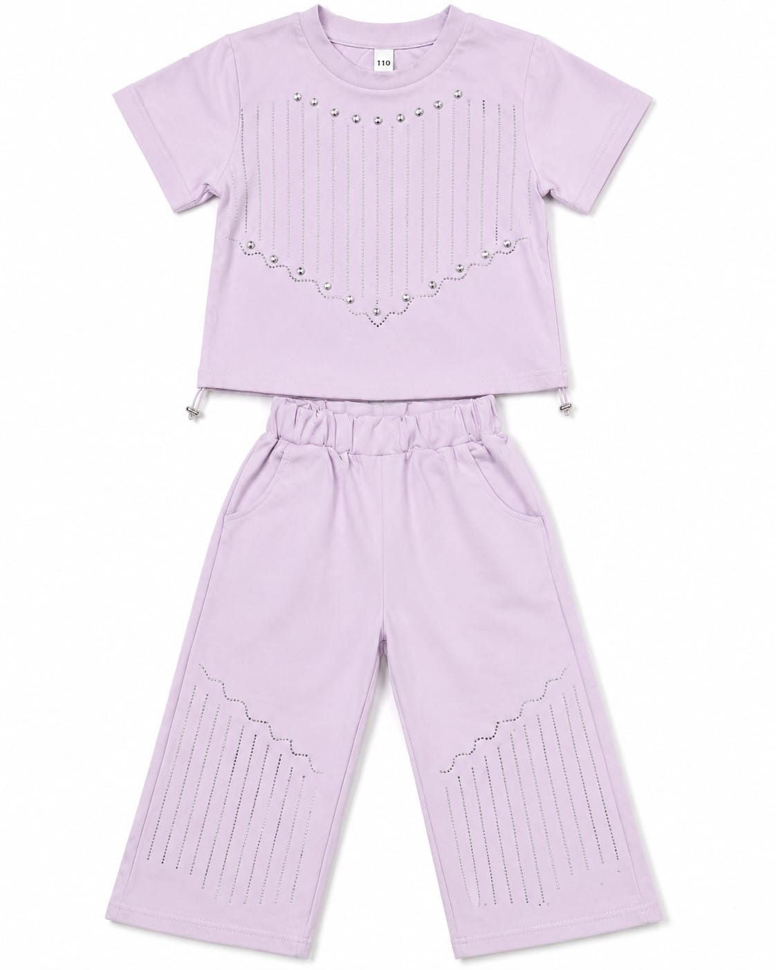 Stone Embellished Girl Set