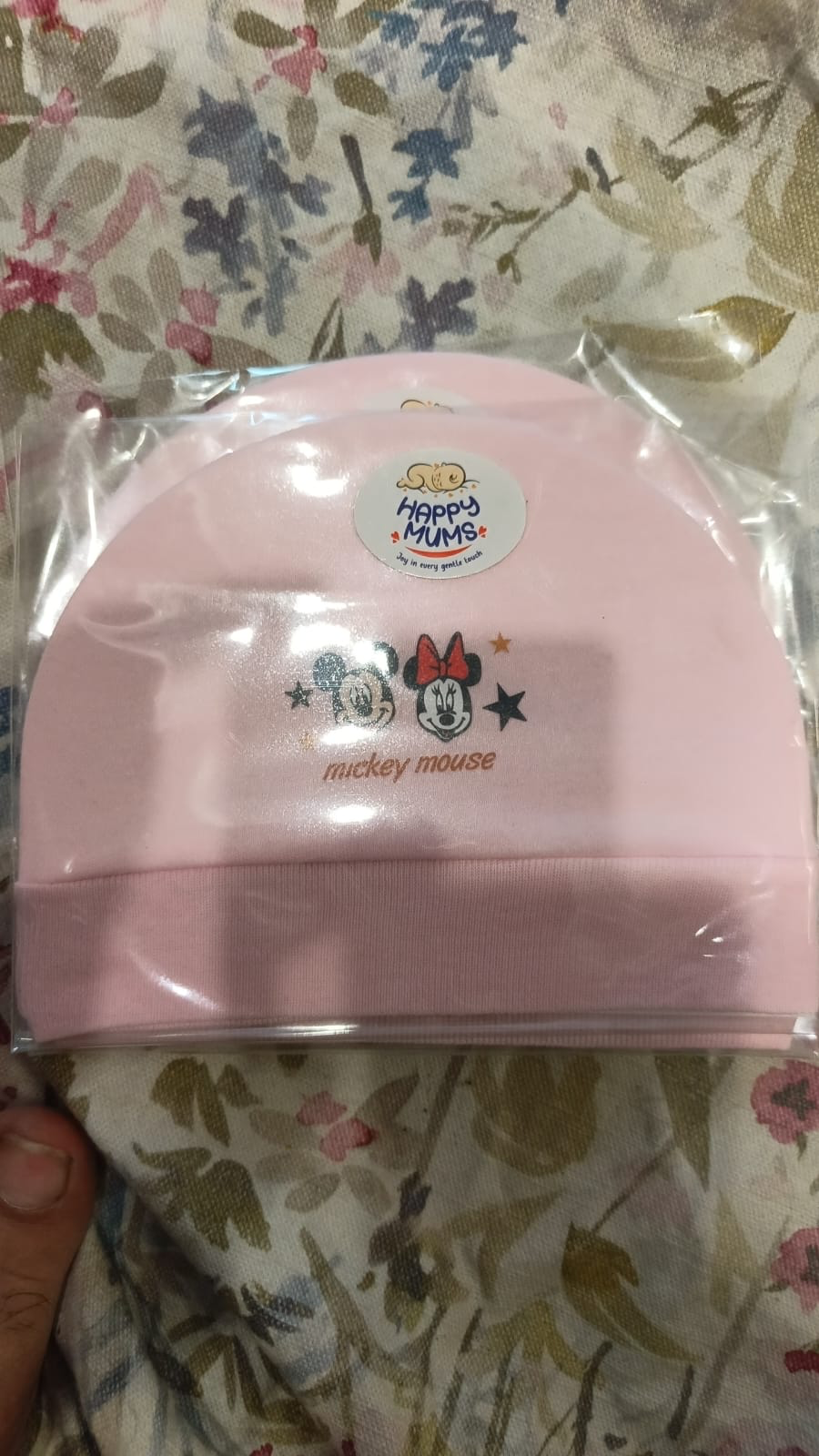 Mickey Friends Newborn Baby Cap