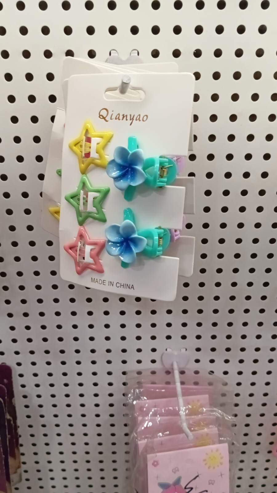 Star & Flower Hair Pins Set