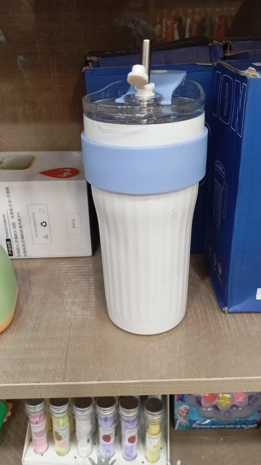 Blue & White Tumbler