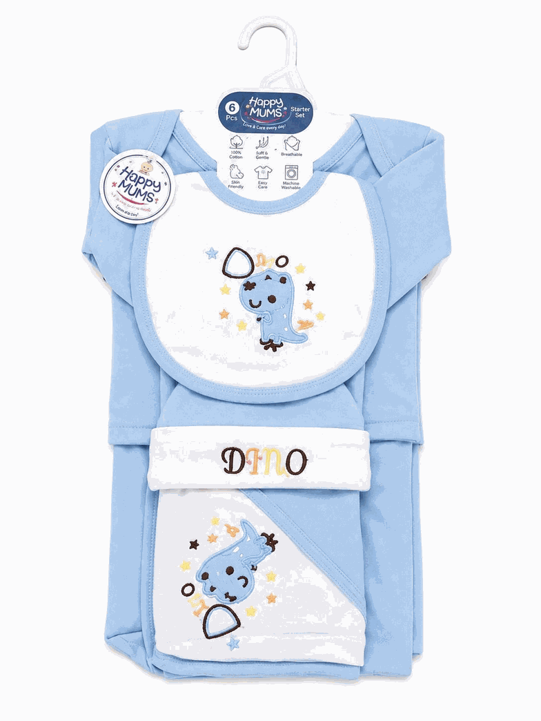 Little Dino New Born Starter Set Made of Organic Cotton