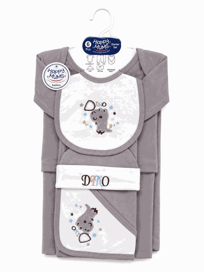 Little Dino New Born Starter Set Made of Organic Cotton