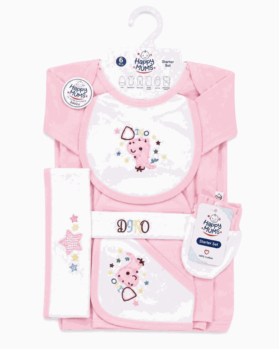 Little Dino New Born Starter Set Made of Organic Cotton