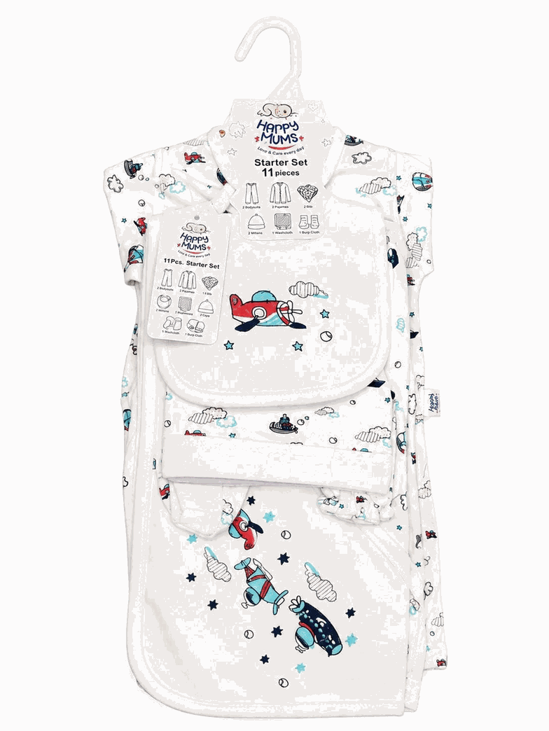 Cloud Rocket - New Born Baby Set 11 pcs