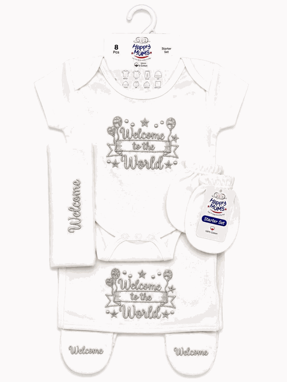 Welcome to the world - Baby Casual Suit Set
