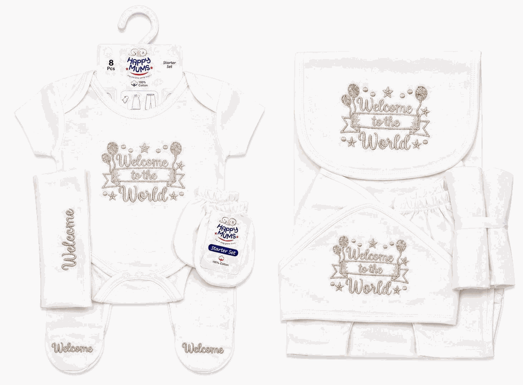 Welcome to the world - Baby Casual Suit Set
