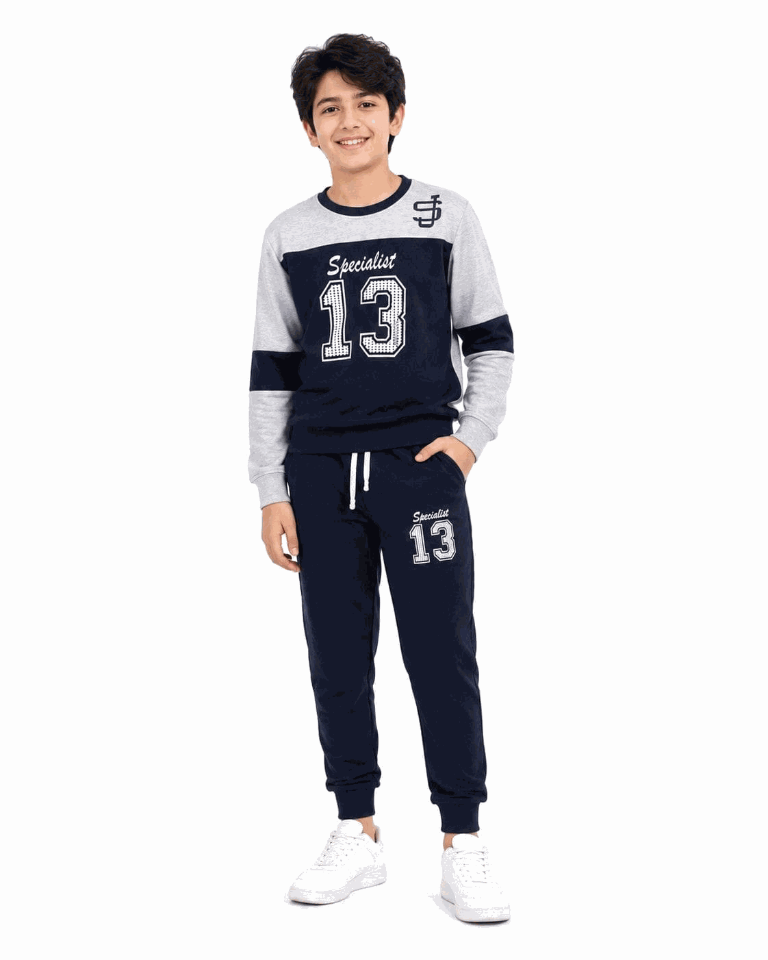 Specialist 13 Pennal Fleece Tracksuit -Navy Blue