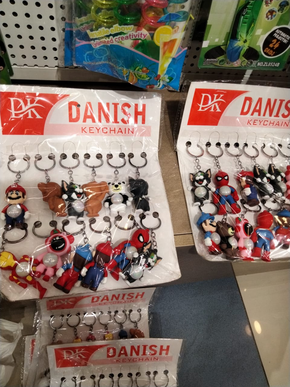 Multi Characters Keychain