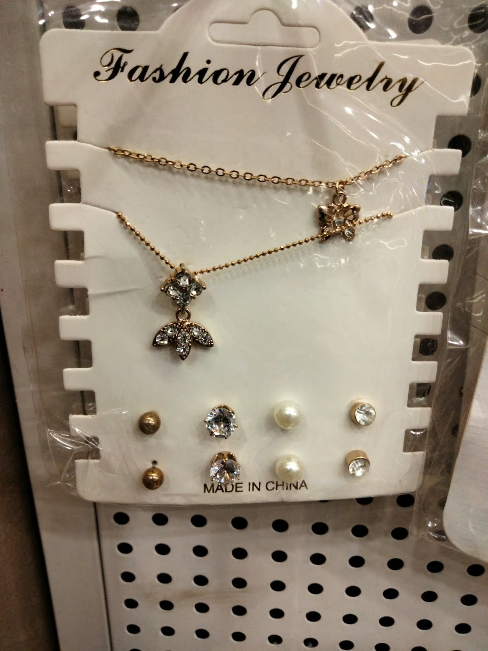 Necklace and Tops Jewelry Set