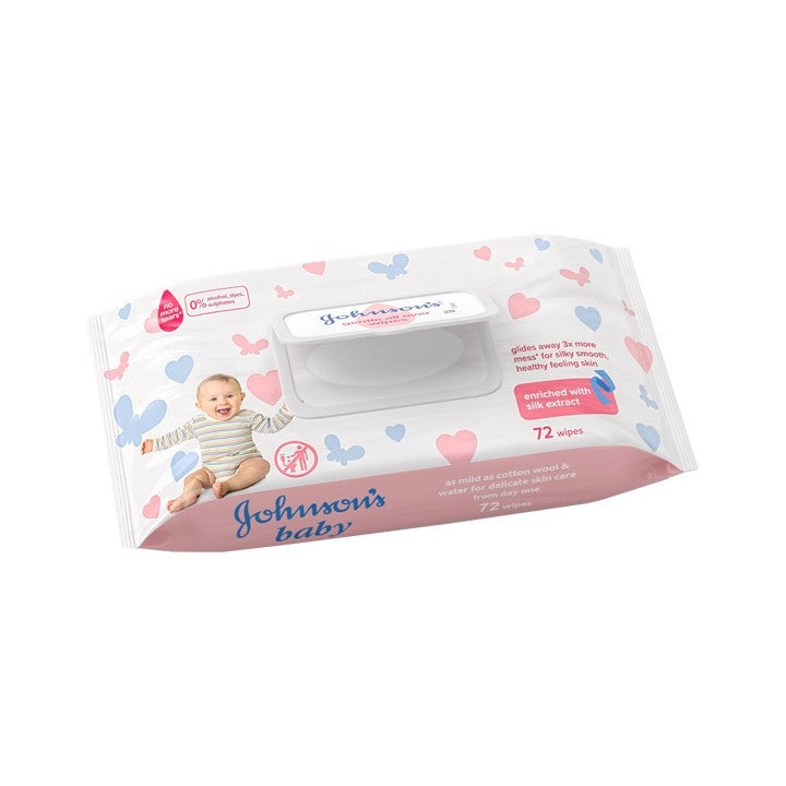 Johnson's Gentle All Over Baby Wipes 72PCS