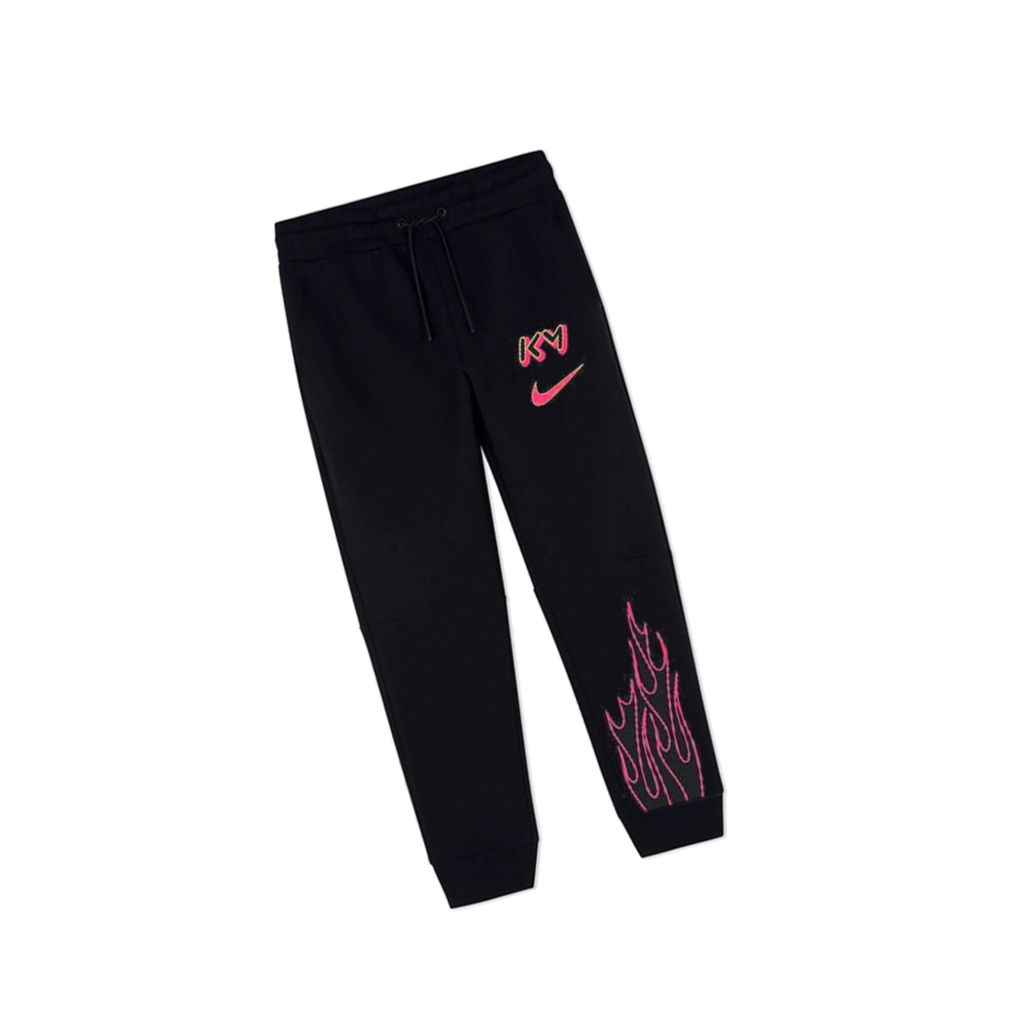 KM Fire Fleece Trouser -Black-1