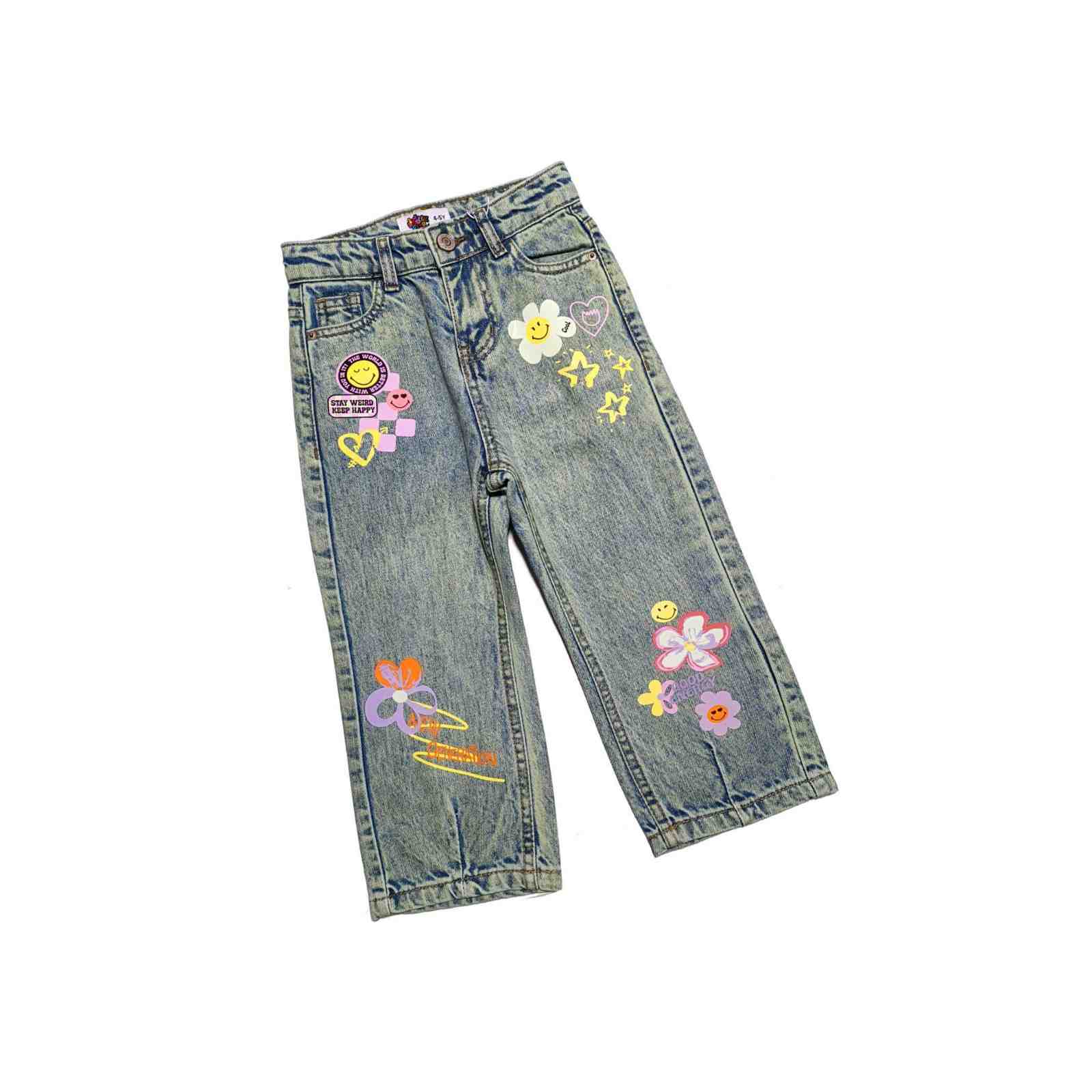 Keep-Happy-Loose-Fit-Acid-Wash-Denim-Pant-Green-1