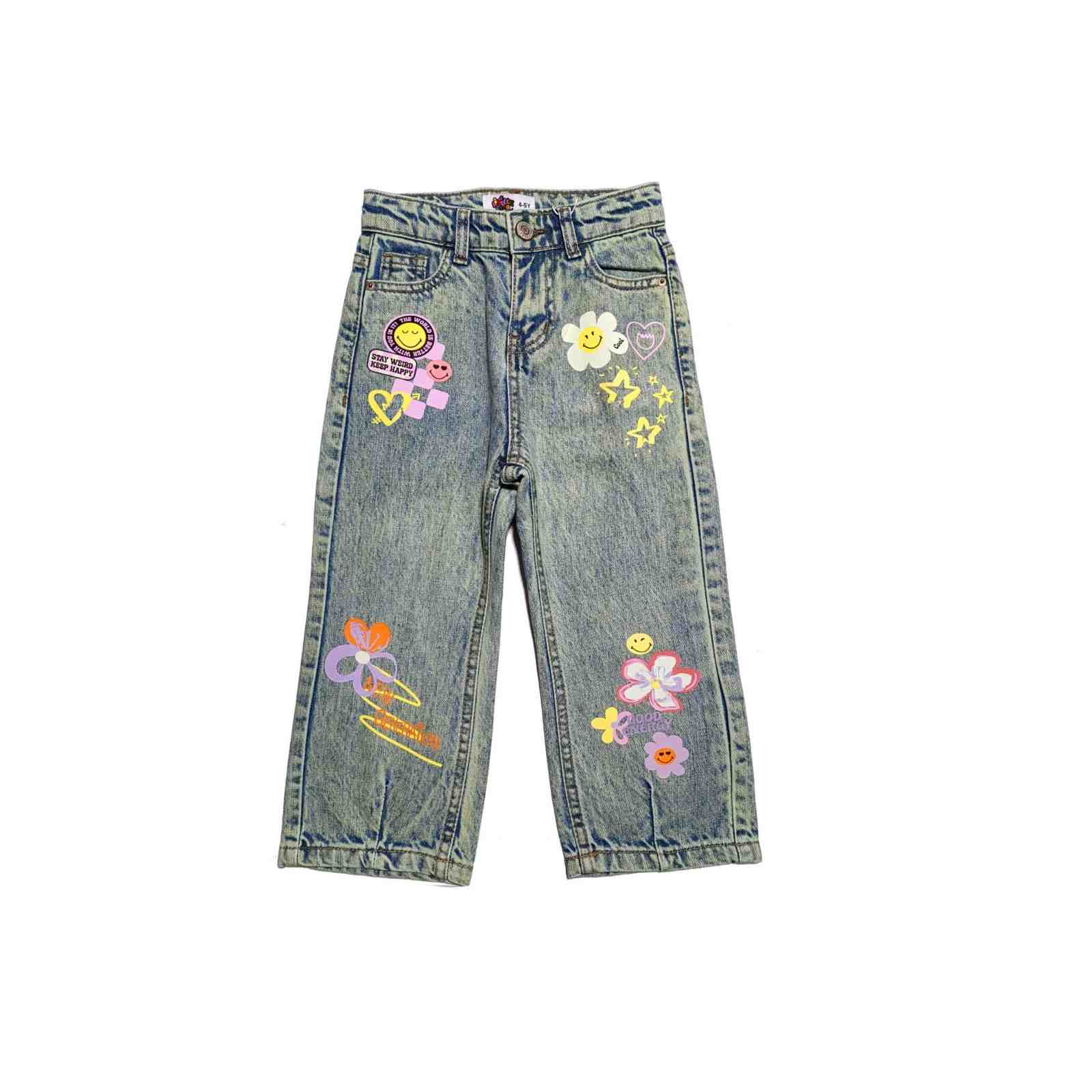 Keep-Happy-Loose-Fit-Acid-Wash-Denim-Pant-Green