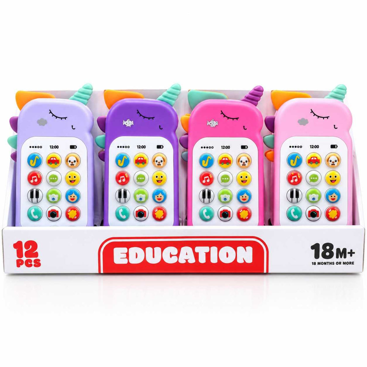 Kids Musical Unicorn Toy Phone Set