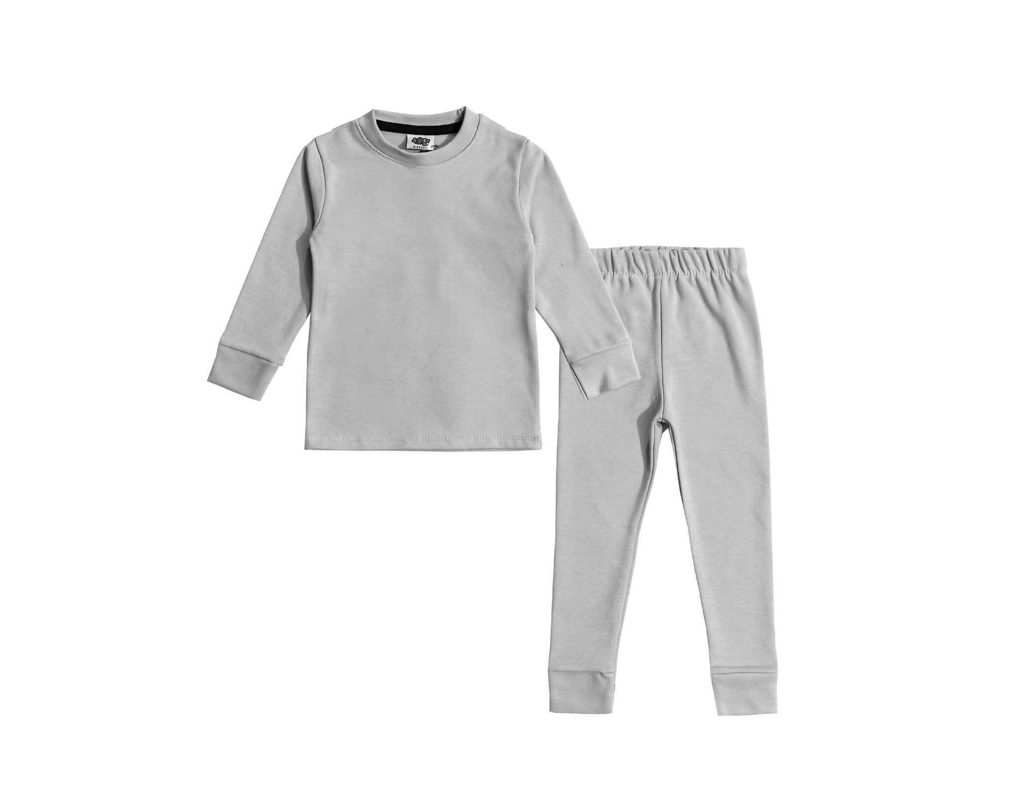 Kids Rib Inner Suit - Gray