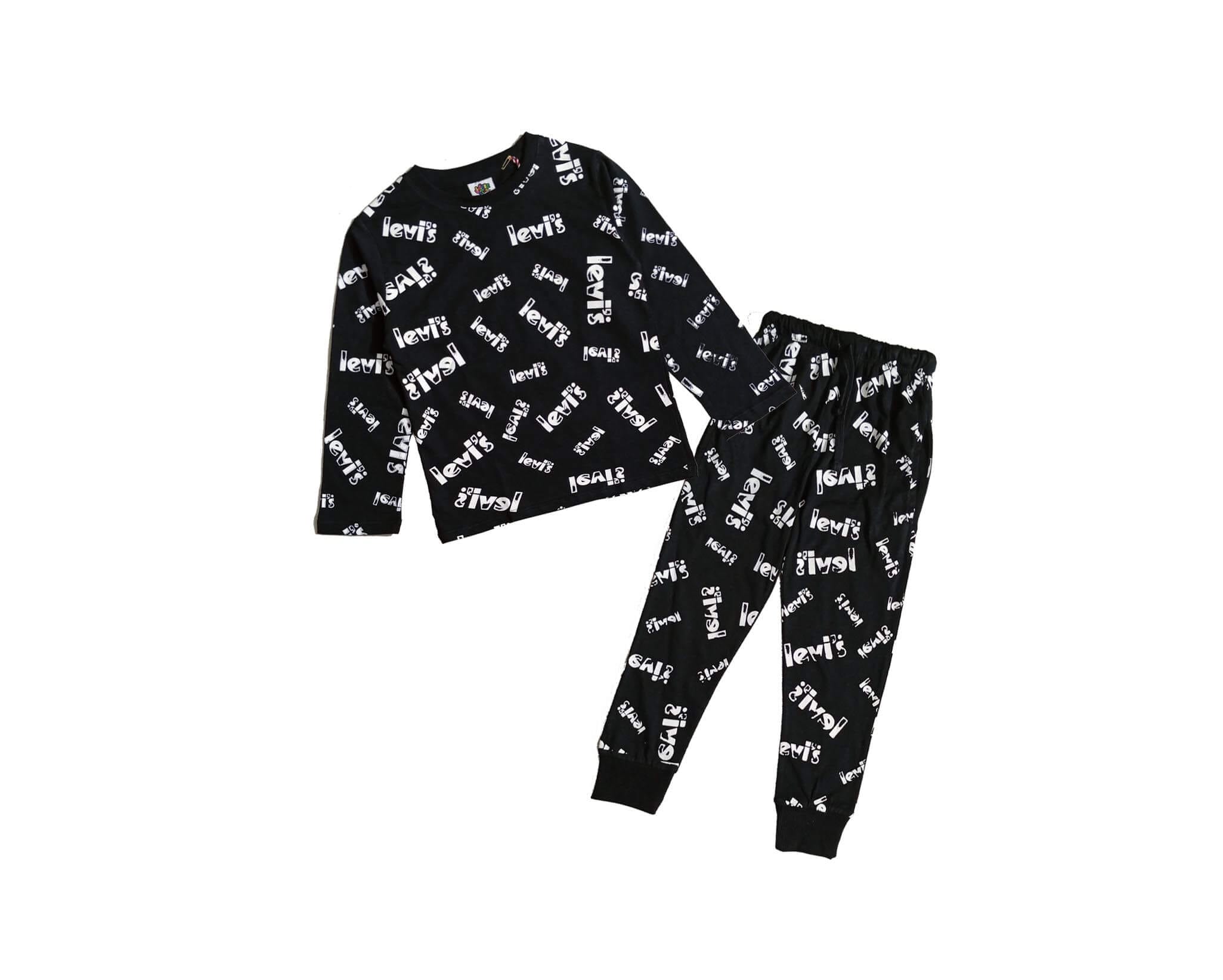 LVS Premium Full Sleeves Tee Shirt &amp; Trouser - Black