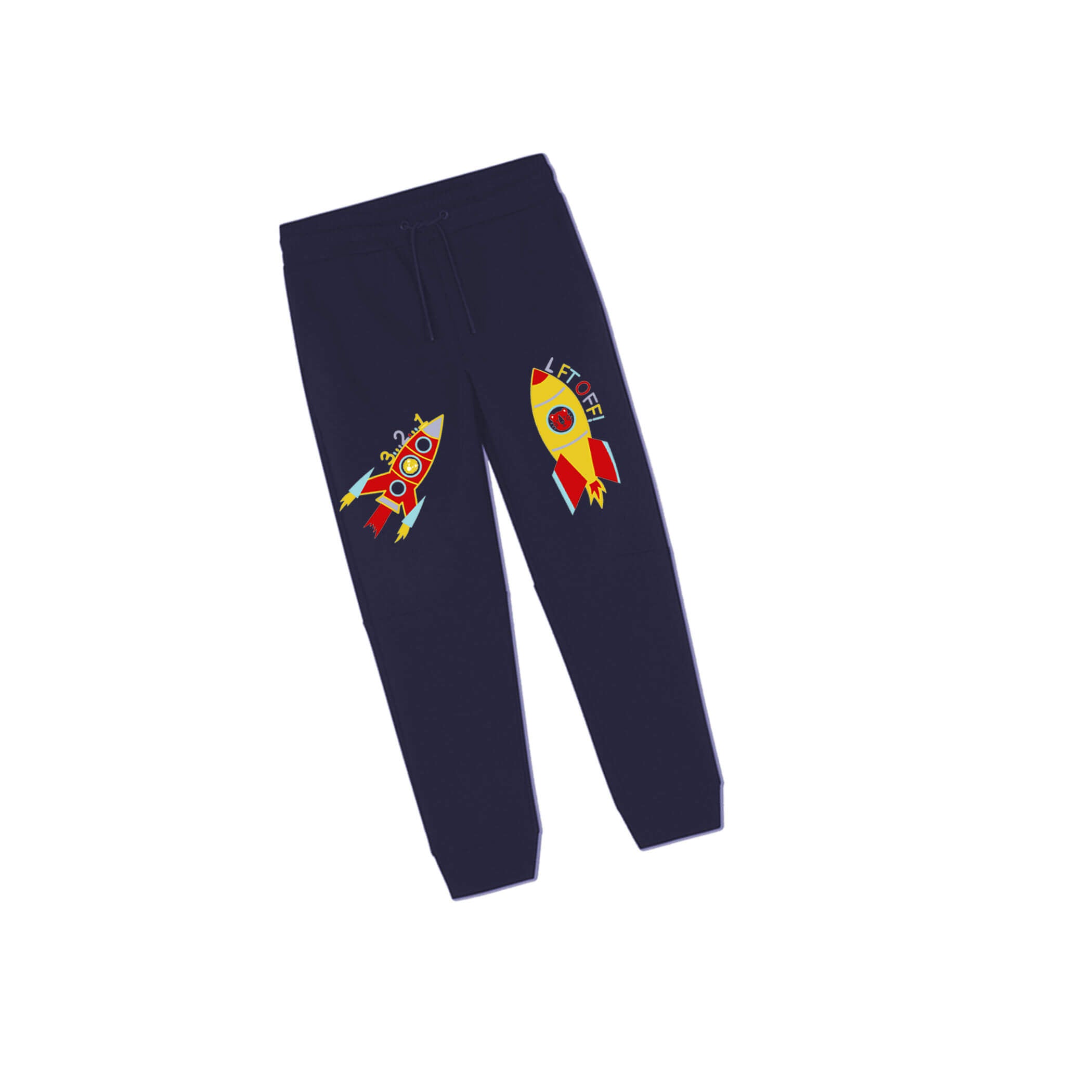 Let Off Fleece Trouser Navy Blue
