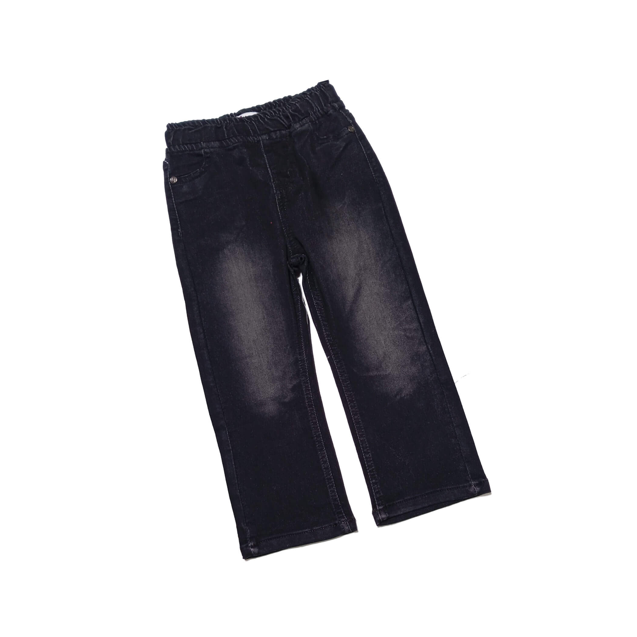 Loose Fit Denim Jegging Pant Ultimate Comfort - Black