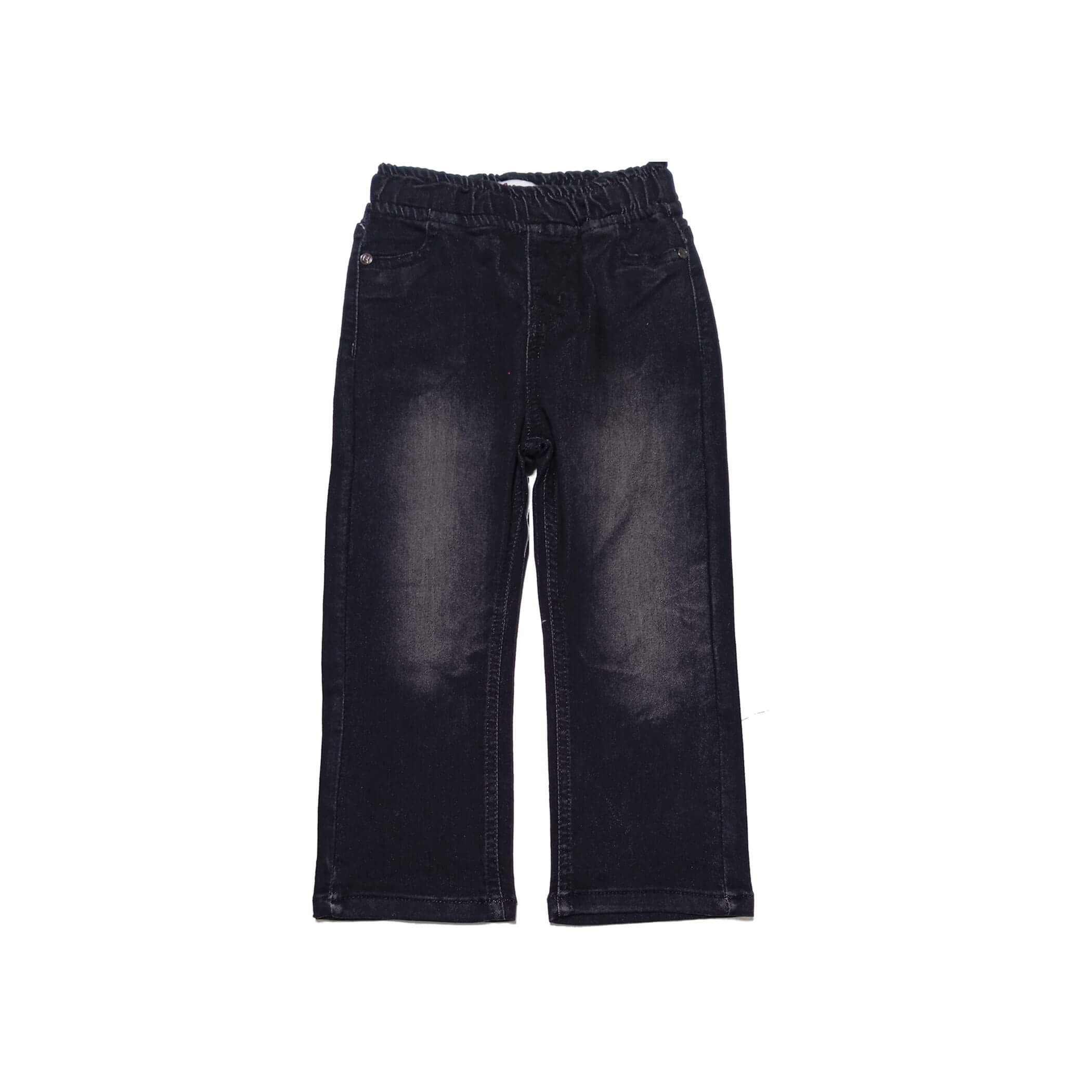 Loose Fit Denim Jegging Pant Ultimate Comfort - Black