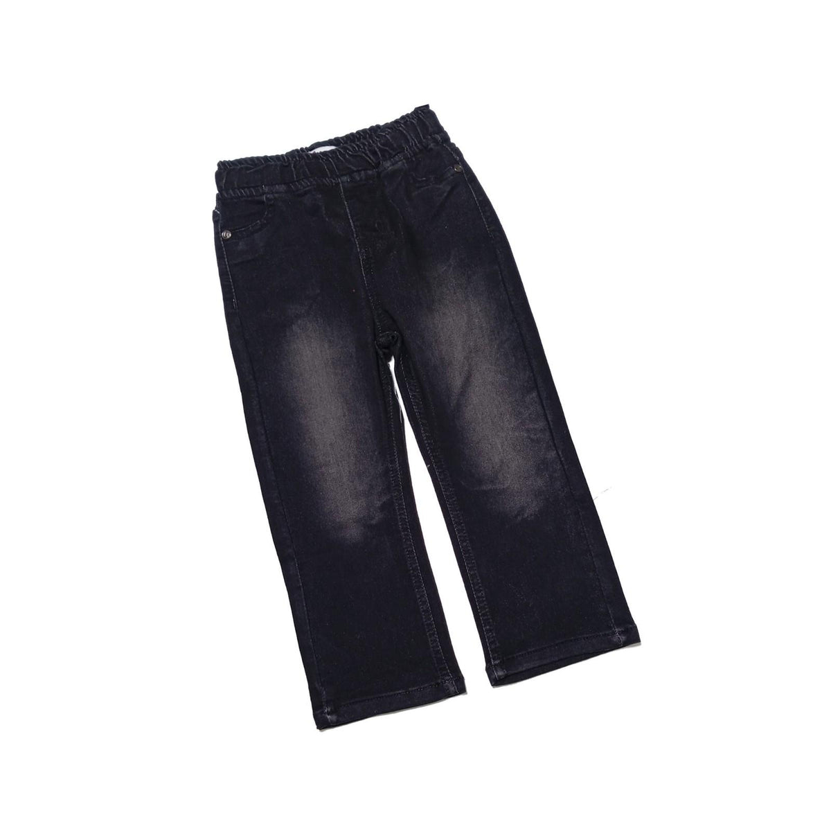 Loose Fit Denim Jegging Pant Ultimate Comfort - Black
