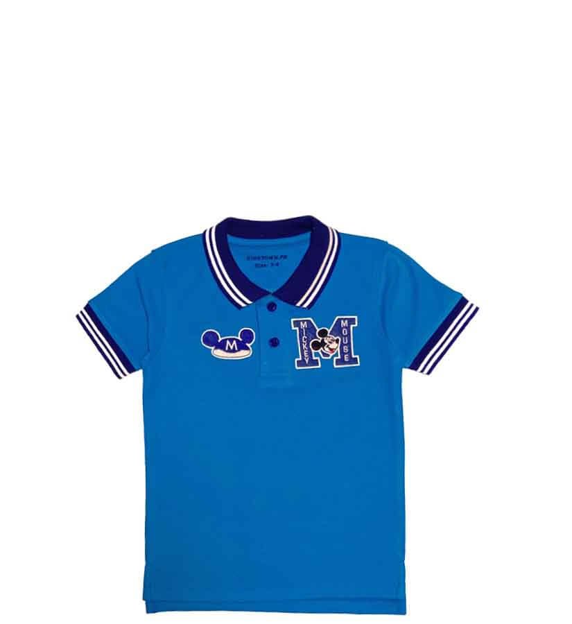 M For Mickey Polo Shirt - Blue