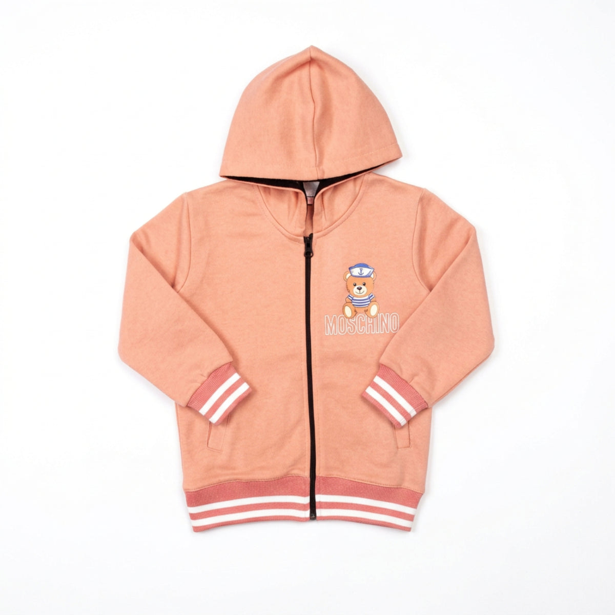 MCN Bear Fleece Tracksuit  - Tea Pink.