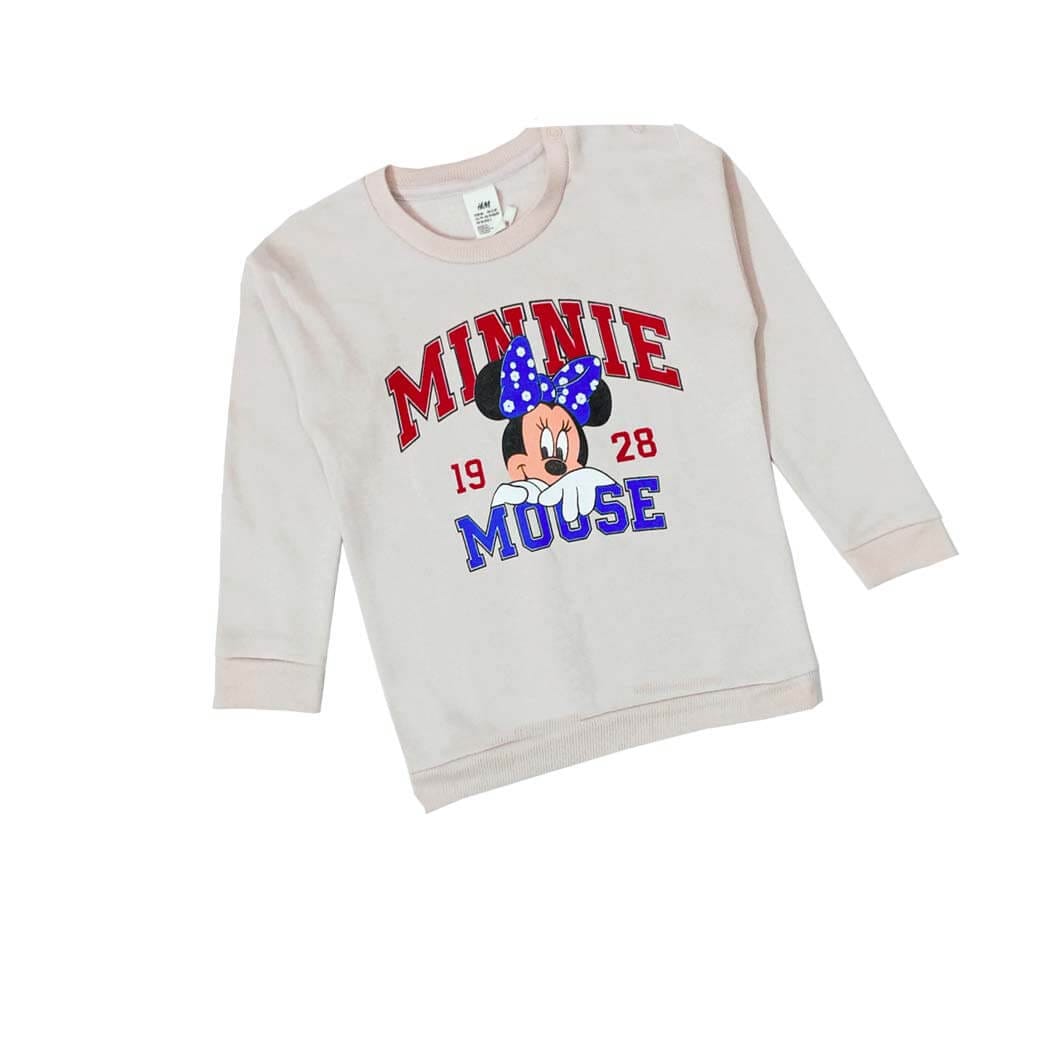 MINNIE MOUSE 1928 FLEECE SWEATSHIRT-SKIN