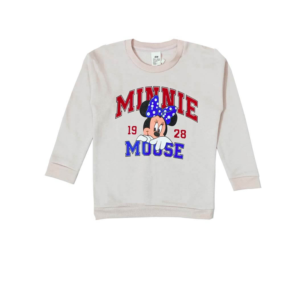 MINNIE MOUSE 1928 FLEECE SWEATSHIRT-SKIN